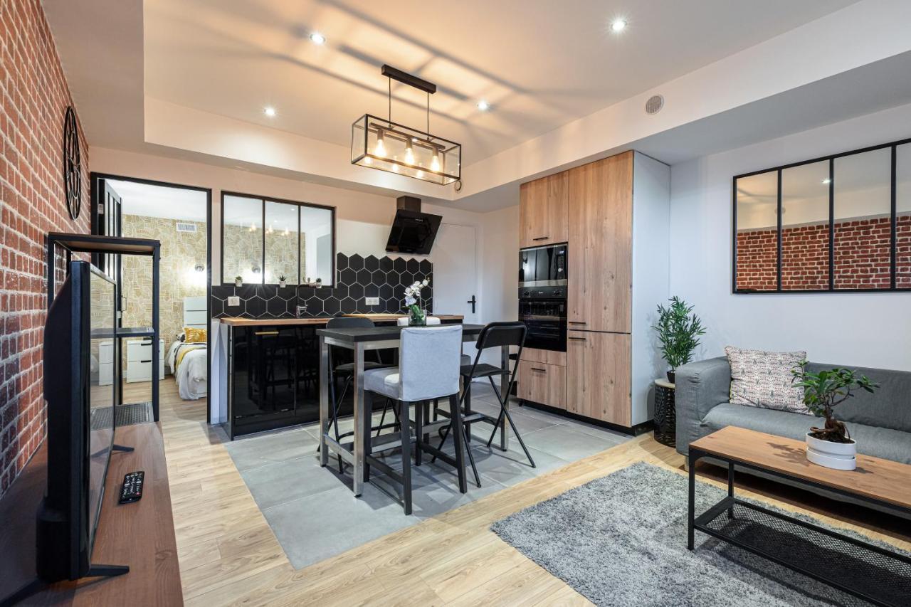 Le Loft Magnan - Ac- Pres Mer - Wifi - Parking - Confort Et Moderne - Supermarches Et Tram Proches Nice Eksteriør billede