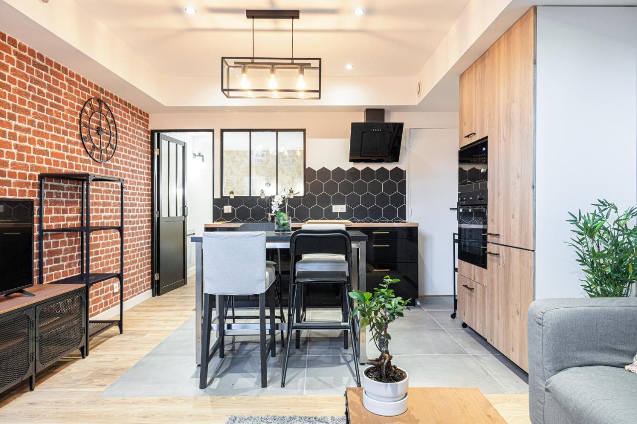 Le Loft Magnan - Ac- Pres Mer - Wifi - Parking - Confort Et Moderne - Supermarches Et Tram Proches Nice Eksteriør billede